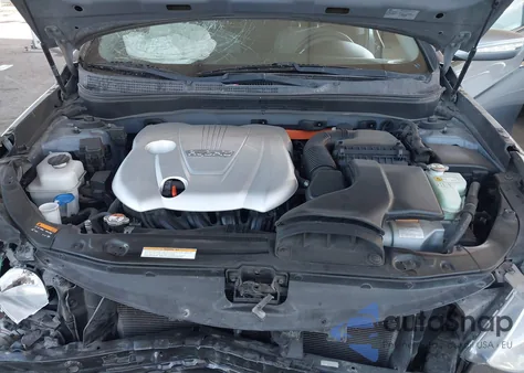 2015 Hyundai Sonata Hybrid z USA, uszkodzony, nr VIN KMHEC4A45FA124883